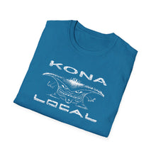 Load image into Gallery viewer, KONA LOCAL WHTE Unisex Softstyle T-Shirt FRONT ONLY