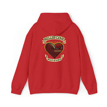 Load image into Gallery viewer, Kellys Cove Forever Unisex Heavy Blend™ Hooded Sweatshirt - Like a phoenix rising out of it's ashes, "Kellys Cove Forever" is a classic all time favorite. Stay warm during those cold foggy sessions at the beach.