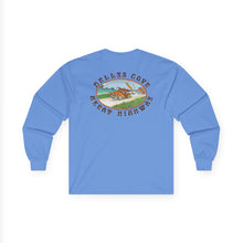Load image into Gallery viewer, KC 2025 GREAT HIGHWAY Kelly's Cove Long Sleeve Tee, Unisex Graphic Tee, Casual Wear, Beach Lover Gift, Vintage Style Top, Ideal for Summer Vibes