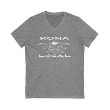 Load image into Gallery viewer, KONA LOCAL 2 Unisex Jersey Short Sleeve V-NECK Tee