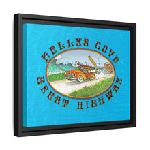 Load image into Gallery viewer, KC 2025 GREAT HIGHWAY Framed Art Print on canvas.