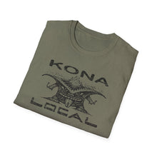 Load image into Gallery viewer, KONA LOCAL BLK Unisex Softstyle T-Shirt FRONT ONLY