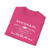 Load image into Gallery viewer, KONA LOCAL WHTE Unisex Softstyle T-Shirt FRONT ONLY