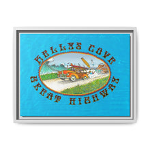 Load image into Gallery viewer, KC 2025 GREAT HIGHWAY Framed Art Print on canvas.