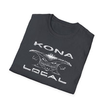 Load image into Gallery viewer, KONA LOCAL WHTE Unisex Softstyle T-Shirt FRONT ONLY