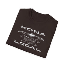 Load image into Gallery viewer, KONA LOCAL WHTE Unisex Softstyle T-Shirt FRONT ONLY