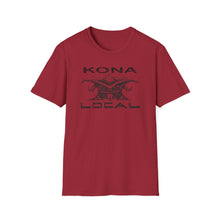 Load image into Gallery viewer, KONA LOCAL BLK Unisex Softstyle T-Shirt FRONT ONLY