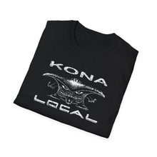 Load image into Gallery viewer, KONA LOCAL WHTE Unisex Softstyle T-Shirt FRONT ONLY