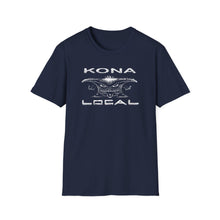 Load image into Gallery viewer, KONA LOCAL WHTE Unisex Softstyle T-Shirt FRONT ONLY
