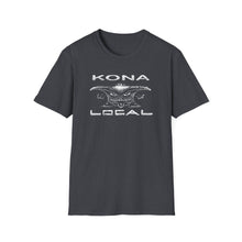 Load image into Gallery viewer, KONA LOCAL WHTE Unisex Softstyle T-Shirt FRONT ONLY