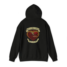 Load image into Gallery viewer, Kellys Cove Forever Unisex Heavy Blend™ Hooded Sweatshirt - Like a phoenix rising out of it's ashes, "Kellys Cove Forever" is a classic all time favorite. Stay warm during those cold foggy sessions at the beach.