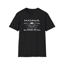 Load image into Gallery viewer, KONA LOCAL WHTE Unisex Softstyle T-Shirt FRONT ONLY