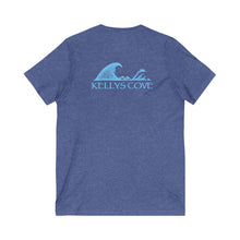 Load image into Gallery viewer, KC 2007 SURFER GIRLS RULE Unisex Jersey Short Sleeve V-Neck Tee