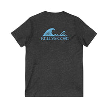 Load image into Gallery viewer, KC 2007 SURFER GIRLS RULE Unisex Jersey Short Sleeve V-Neck Tee