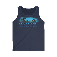 Load image into Gallery viewer, KC 2026 OCEAN BEACH SURF DESIGN Kelly's Cove Ocean Beach Tank Top — San Francisco Surf Vintage Graphic
