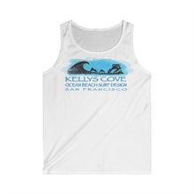 Load image into Gallery viewer, KC 2026 OCEAN BEACH SURF DESIGN Kelly's Cove Ocean Beach Tank Top — San Francisco Surf Vintage Graphic