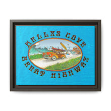 Load image into Gallery viewer, KC 2025 GREAT HIGHWAY Framed Art Print on canvas.