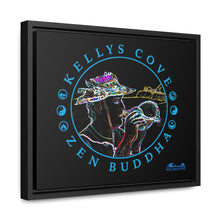 Load image into Gallery viewer, h.2022 KC ZEN BUDDHA Print on Canvas, Horizontal Frame