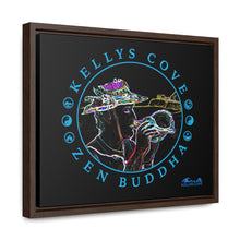 Load image into Gallery viewer, h.2022 KC ZEN BUDDHA Print on Canvas, Horizontal Frame