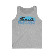 Load image into Gallery viewer, KC 2026 OCEAN BEACH SURF DESIGN Kelly's Cove Ocean Beach Tank Top — San Francisco Surf Vintage Graphic

