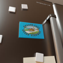 Load image into Gallery viewer, KC 2025 GREAT HIGHWAY Kellys Cove Retro Magnet in Blue.
