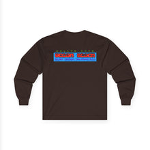 Load image into Gallery viewer, KC 2026 OCEAN BEACH SURF DESIGN Long Sleeve Tee — KC LOGO FRONT, OBSD ON BACK.
