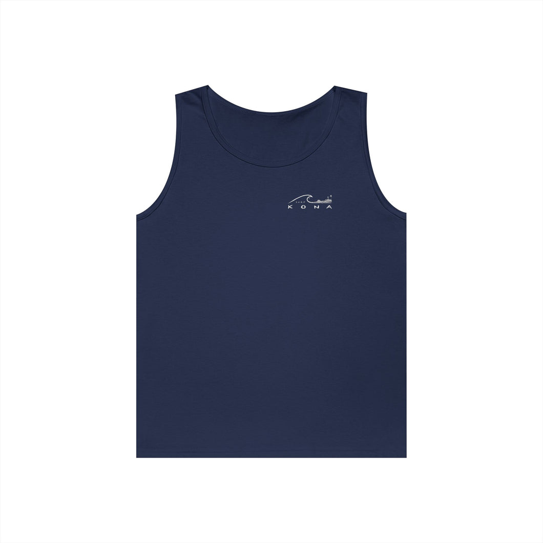 KONA Unisex Heavy Cotton Tank Top FRONT & BACK