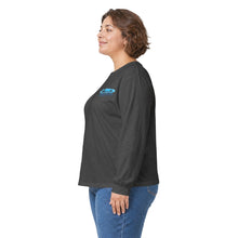 Load image into Gallery viewer, KC 2026 OCEAN BEACH SURF DESIGN Long Sleeve Tee — KC LOGO FRONT, OBSD ON BACK.
