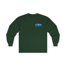 Load image into Gallery viewer, KC 2026 OCEAN BEACH SURF DESIGN Long Sleeve Tee — KC LOGO FRONT, OBSD ON BACK.
