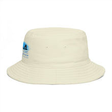 Load image into Gallery viewer, KC 2026 OCEAN BEACH SURF DESIGN Kelly's Cove Bucket Hat — Vintage Coastal Surf Logo
