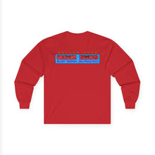 Load image into Gallery viewer, KC 2026 OCEAN BEACH SURF DESIGN Long Sleeve Tee — KC LOGO FRONT, OBSD ON BACK.
