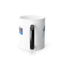 Load image into Gallery viewer, KC 2026 OCEAN BEACH SURF DESIGN Color-Changing Surf Logo Mug — 11oz Heat Sensitive Coffee Cup
