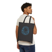 Load image into Gallery viewer, KC 2019 CAROL SCHULDT QUEEN OF OCEAN BEACH Cotton Canvas Tote Bag in Natural or Black
