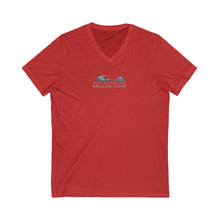 Load image into Gallery viewer, c.2023 KC BOB WISE Unisex  Short Sleeve V-Neck Tee
