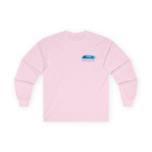 Load image into Gallery viewer, KC 2026 OCEAN BEACH SURF DESIGN Long Sleeve Tee — KC LOGO FRONT, OBSD ON BACK.
