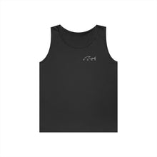 Load image into Gallery viewer, KONA Unisex Heavy Cotton Tank Top FRONT &amp; BACK
