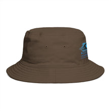 Load image into Gallery viewer, KC 2026 OCEAN BEACH SURF DESIGN Kelly's Cove Bucket Hat — Vintage Coastal Surf Logo
