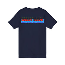 Load image into Gallery viewer, KC 2026 OCEAN BEACH SURF DESIGN Ocean Beach Kelly's Cove V-Neck Tee — Surf Graphic San Francisco T-Shirt
