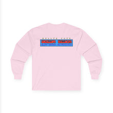 Load image into Gallery viewer, KC 2026 OCEAN BEACH SURF DESIGN Long Sleeve Tee — KC LOGO FRONT, OBSD ON BACK.
