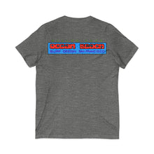 Load image into Gallery viewer, KC 2026 OCEAN BEACH SURF DESIGN Ocean Beach Kelly's Cove V-Neck Tee — Surf Graphic San Francisco T-Shirt
