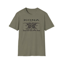 Load image into Gallery viewer, KONA LOCAL BLK Unisex Softstyle T-Shirt FRONT ONLY
