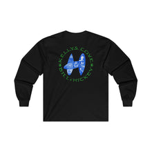 Load image into Gallery viewer, g1.2021 Kellys Cove Bill Hickey Cotton Long Sleeve Tee. Design on front and back.
