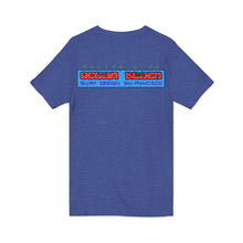 Load image into Gallery viewer, KC 2026 OCEAN BEACH SURF DESIGN Ocean Beach Kelly's Cove V-Neck Tee — Surf Graphic San Francisco T-Shirt
