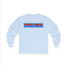 Load image into Gallery viewer, KC 2026 OCEAN BEACH SURF DESIGN Long Sleeve Tee — KC LOGO FRONT, OBSD ON BACK.
