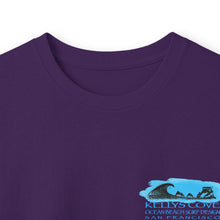 Load image into Gallery viewer, KC 2026 OCEAN BEACH SURF DESIGN Long Sleeve Tee — KC LOGO FRONT, OBSD ON BACK.
