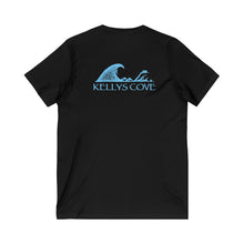 Load image into Gallery viewer, KC 2007 SURFER GIRLS RULE Unisex Jersey Short Sleeve V-Neck Tee
