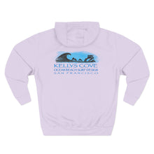 Load image into Gallery viewer, Ocean Beach Surf Hoodie — Kelly's Cove Vintage Surf Design
