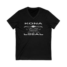 Load image into Gallery viewer, KONA LOCAL 2 Unisex Jersey Short Sleeve V-NECK Tee
