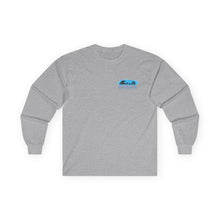 Load image into Gallery viewer, KC 2026 OCEAN BEACH SURF DESIGN Long Sleeve Tee — KC LOGO FRONT, OBSD ON BACK.
