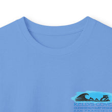 Load image into Gallery viewer, KC 2026 OCEAN BEACH SURF DESIGN Long Sleeve Tee — KC LOGO FRONT, OBSD ON BACK.
